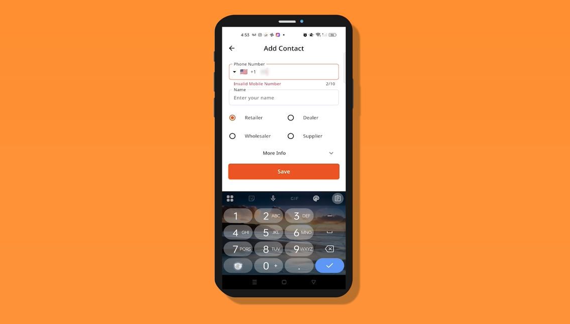 JR-pos Tablet Interface checkout terminal